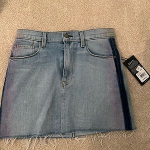 Hudson Jeans denim mini skirt size 25